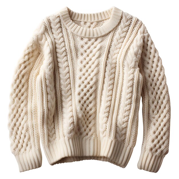 Knitted Sweater White